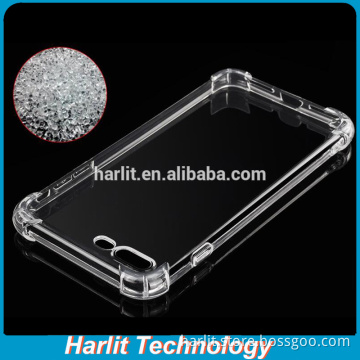 Air Cushion Clear Transparent Soft TPU Case For iPhone 7 Shock Resistant